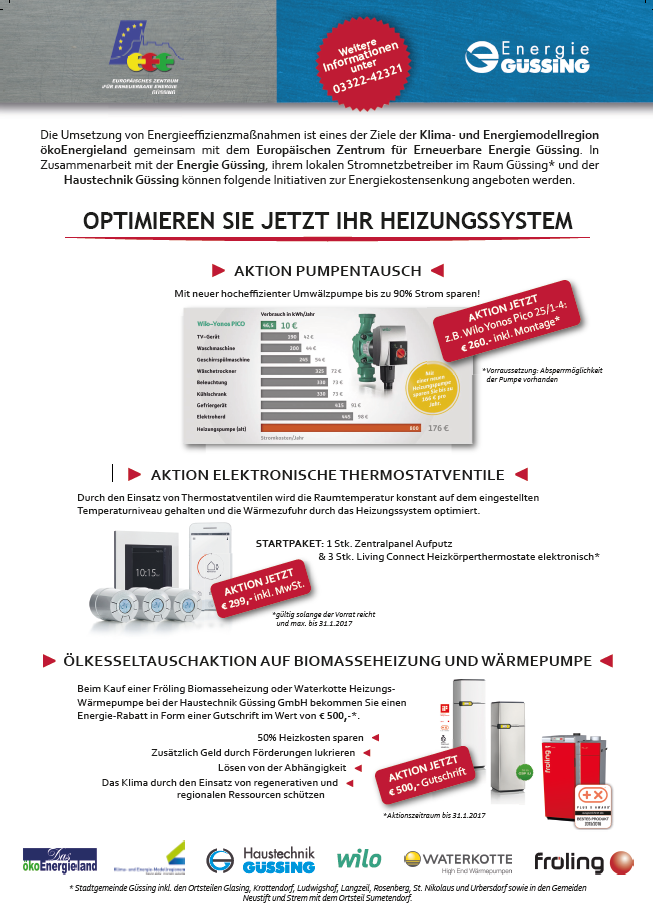 Pumpentauschaktion 2016 Dezember